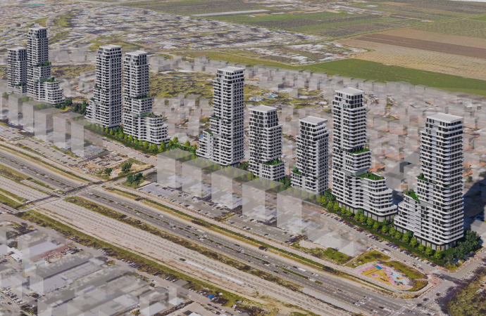 מתחם מגדלי הגבעה אוסישקין נהריה