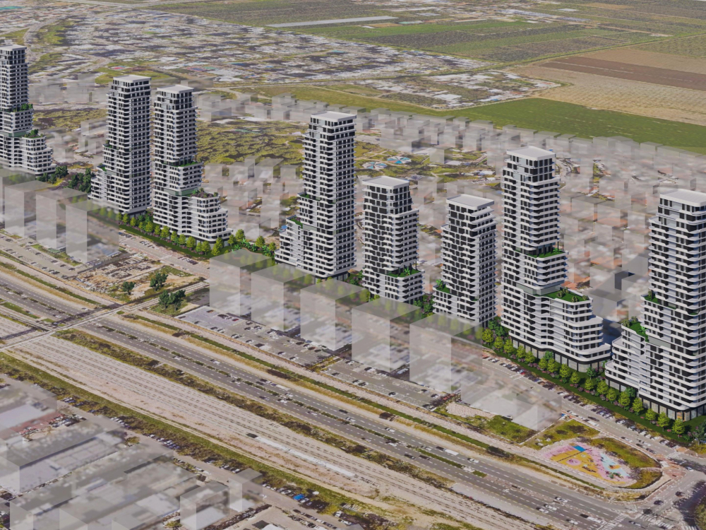 מתחם מגדלי הגבעה אוסישקין נהריה